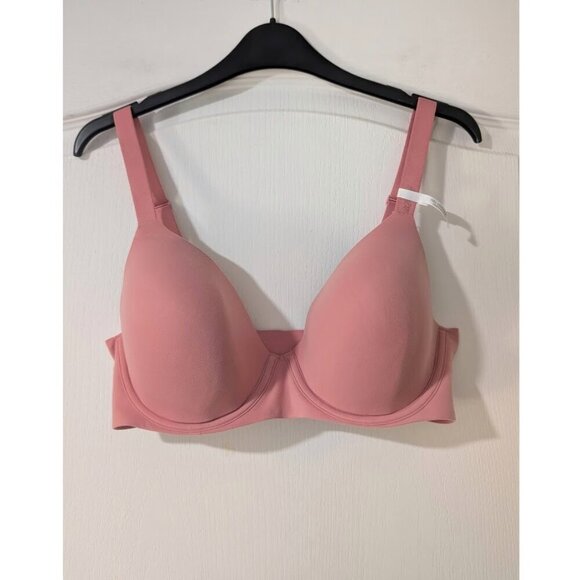 NEW Aerie | Full Coverage Lightly Lined Bra in Pink 36D - Picture 2 of 7